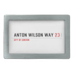 Anton Wilson Way  Belt Buckle