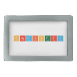 Chemistry  Belt Buckle