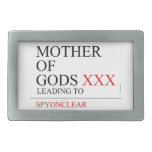 Mother of gods  Belt Buckle
