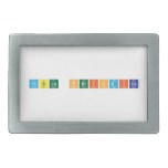 Tabla Periodica  Belt Buckle