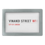 VINANDI STREET  Belt Buckle
