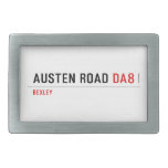 Austen Road  Belt Buckle