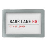 Barr Lane  Belt Buckle