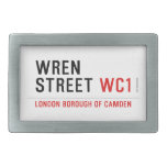 Wren  Street  Belt Buckle