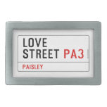 LOVE Street  Belt Buckle