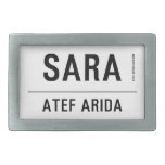 sara  Belt Buckle