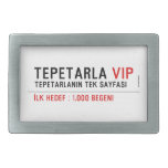 TEPETARLA  Belt Buckle