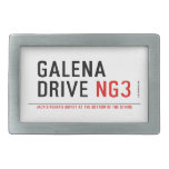 galena Drive  Belt Buckle