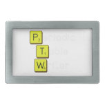 Periodic
 Table
 Writer  Belt Buckle