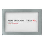 ALENA GRISHCHEVA  STREET  Belt Buckle