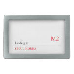 I LOVE MONiCA.SY  Belt Buckle