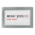 menaf Şekİlİ  Belt Buckle