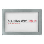 paul brown street   Belt Buckle