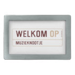 Welkom  Belt Buckle