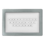 qwe|rtyuiop
 a|sdfghjkl
 zxcvbnm  Belt Buckle