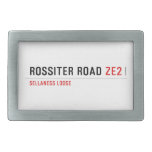 ROSSITER ROAD  Belt Buckle