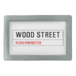 Wood Street  Belt Buckle