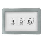 N|erdy  Belt Buckle