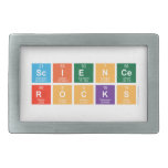 SCIENCE
 ROCKS  Belt Buckle