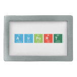 Airport  Belt Buckle