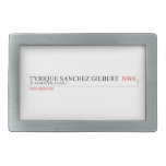 tyrique sanchez gilbert   Belt Buckle