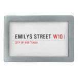 Emilys Street  Belt Buckle