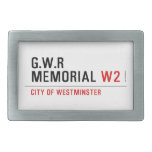 G.w.r memorial  Belt Buckle