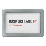 BUSKERS LANE  Belt Buckle
