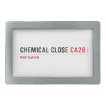 Chemical Close  Belt Buckle