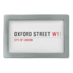 Oxford Street  Belt Buckle