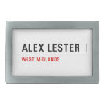 Alex Lester  Belt Buckle