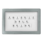 Periodic
 Table
 Writer  Belt Buckle