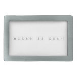 Science is Fun!  Belt Buckle