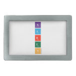 K
 A
 R
 E
 N  Belt Buckle