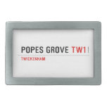 Popes Grove  Belt Buckle