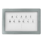 Happy
 Birthday
   Belt Buckle