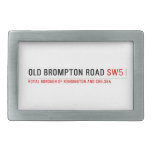 Old Brompton Road  Belt Buckle