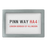 Pinn Way  Belt Buckle