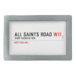 ALL SAINTS ROAD  Belt Buckle