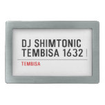 DJ SHIMTONIC TEMBISA 1632  Belt Buckle