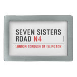 Seven Sisters Road  Belt Buckle