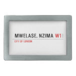 MWELASE. NZIMA  Belt Buckle