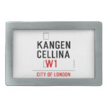    KANGEN CELLINA     Belt Buckle