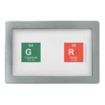 G R  Belt Buckle