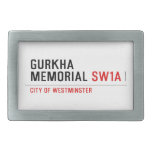 gurkha memorial  Belt Buckle