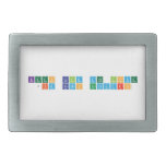 keep calm and love 
 jim ramos escuadro  Belt Buckle