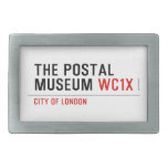 the postal museum  Belt Buckle