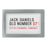 Jack Daniels Old Number  Belt Buckle