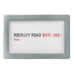 Rockley Road  Belt Buckle