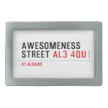 awesomeness street  Belt Buckle